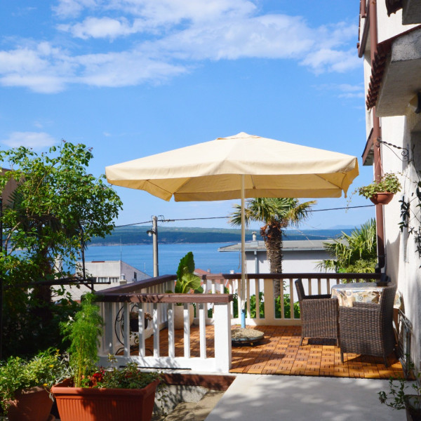 Das Wohnzimmer, Apartmani Pađen, Apartments Pađen in der Nähe des Meeres, Crikvenica, Kvarner, Kroatien Crikvenica