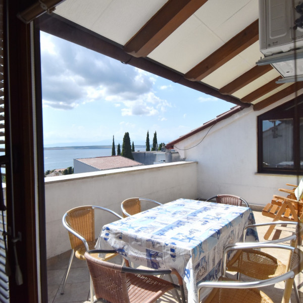 Das Wohnzimmer, Apartmani Pađen, Apartments Pađen in der Nähe des Meeres, Crikvenica, Kvarner, Kroatien Crikvenica